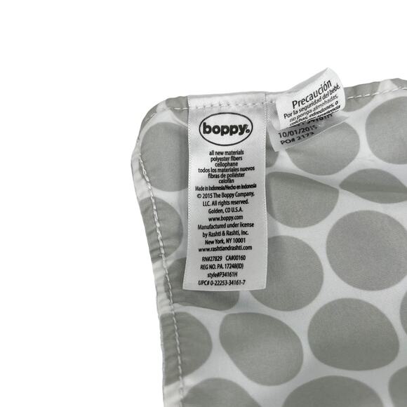 Boppy Plush Lovey Security Blanket Blue Fox Finger Puppet Baby Stuffed Blankie - Picture 7 of 10